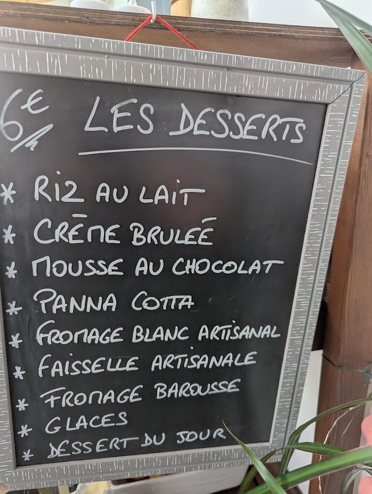 Restaurant Comme Chez Papa et Maman - Menu Image 1